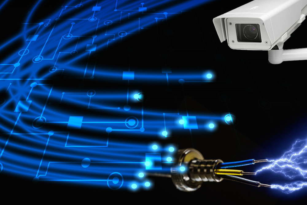 Fiber Optics Infrastructure For Security Installations