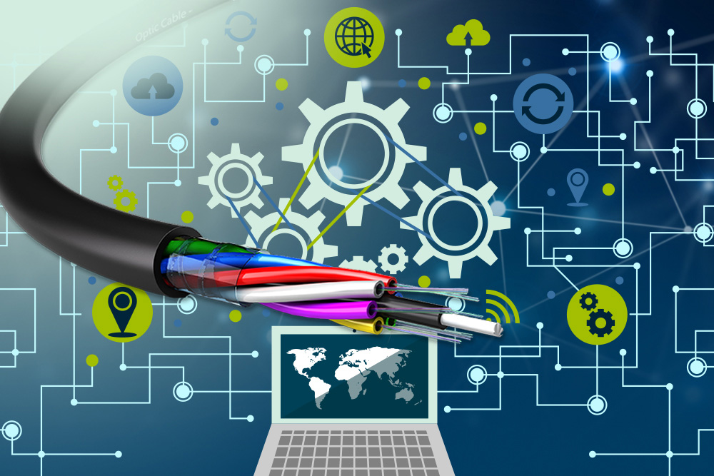 wiring télécommunication kemajuan langit bangsa mendorong wujud tol dapat cabling réseau